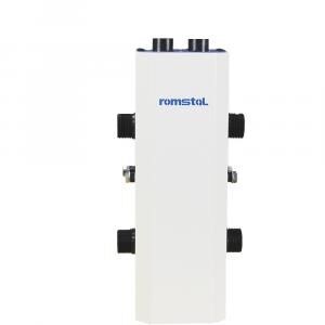 Гідрострілка Romstal в теплоізоляції 1" з кріпленням