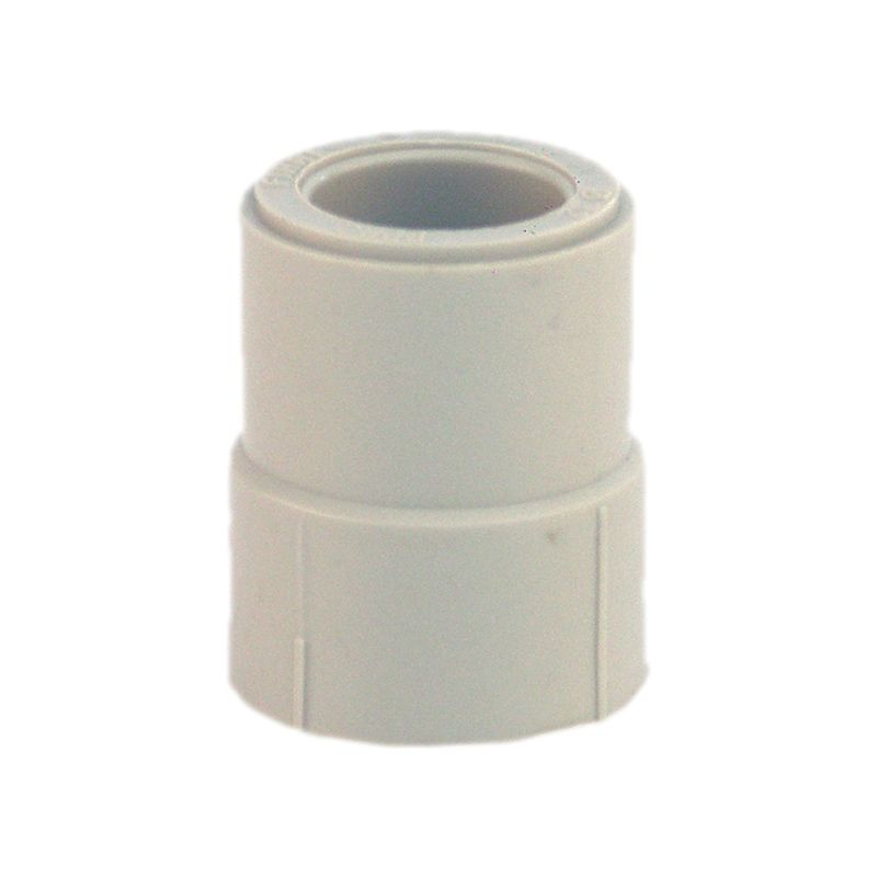 Переходник Valrom  PP-R 40х25 мм НВ  серый 1 Переходник Valrom  PP-R 40х25 мм НВ  серый 1