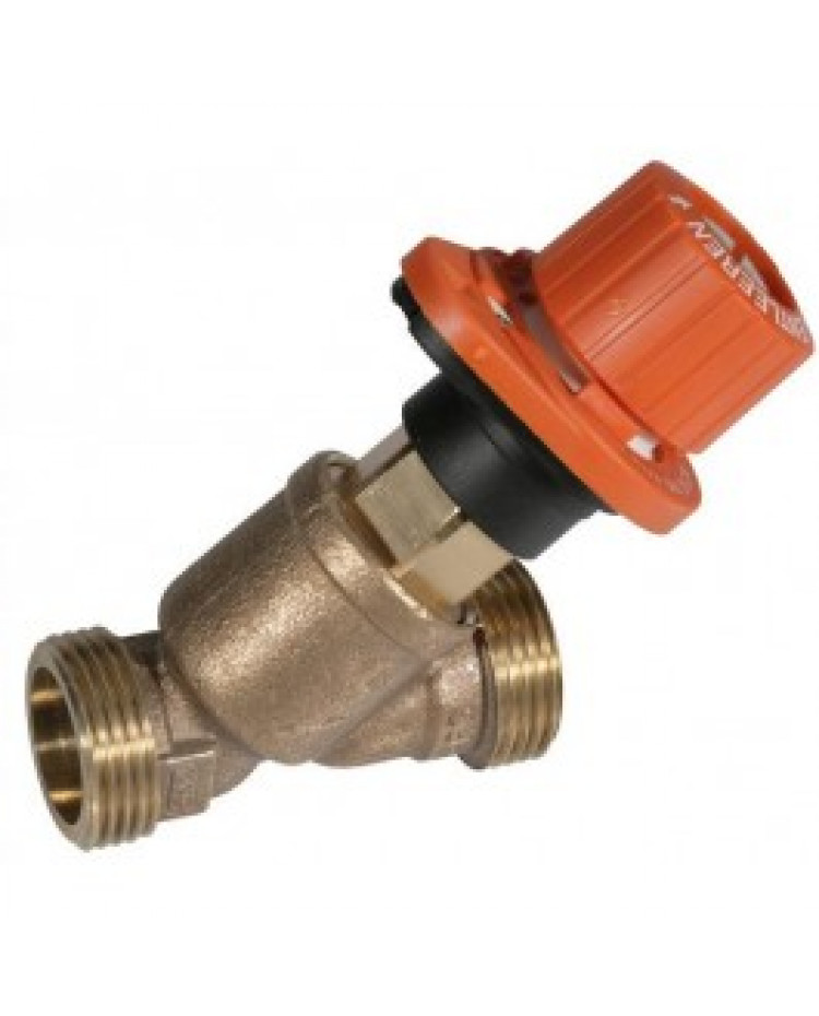 Ручной балансировочный клапан для систем ГВС, Alwa-Kombi-4, DN25, PN16, 0…+130 0C, Kvs 6.8 м3/ч 1
