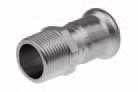 З'єднувач, Inox, D = 54 мм x 1.1 / 2
