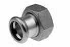 Соединитель, Inox, разъемный, D=15 мм x 3/4