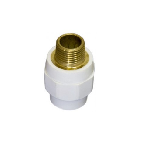 Соединитель, PP-R, Н, D=25мм x 3/4