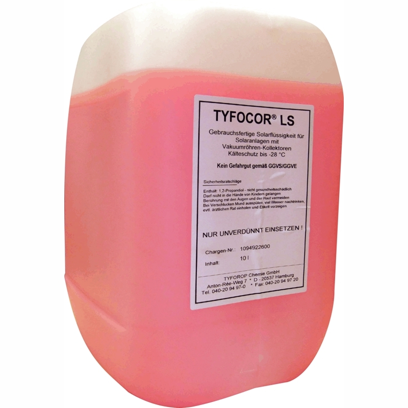 Теплоносій для геліосистем Tyfocor LS (каністра 20 л., для вакуумних сонячних колекторів) 1