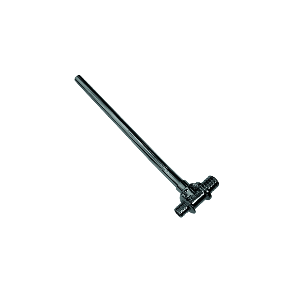 Тройник KAN с никелированной трубкой Cu15 18x2,5/14x2,0 Lmin 300 мм левый 1