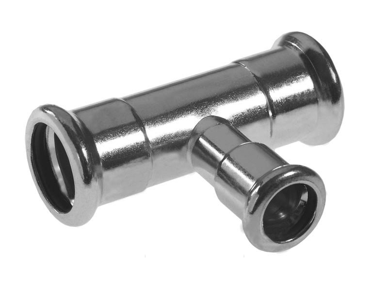 Тройник редукционный KAN Steel 42x22x42 мм 1 Тройник редукционный KAN Steel 42x22x42 мм 1
