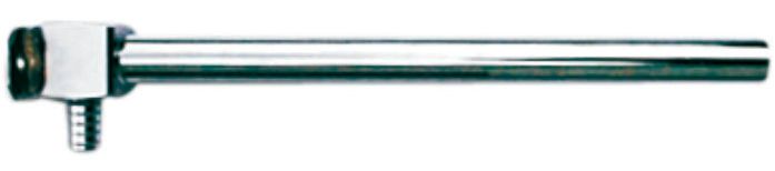 Куточок з нікел. трубкою Cu15 і кронштейном, L = 210мм, D = 12мм, (товщ. 2,0 мм) 1