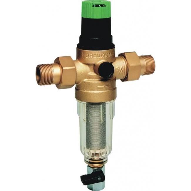 Фильтр для холодной воды с регулятором давления Honeywell 3/4