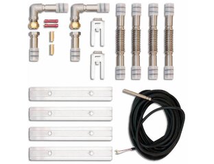 Гідравлічні підключення 3 вертикальних коллекторів VFK 135 VD для AuroSTEP 1