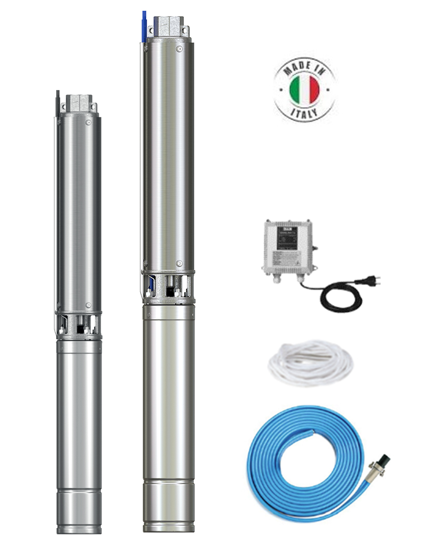 Насос свердловинний Dab S4 4/27 3HP M230/50 KIT 4OL 40 MT  1