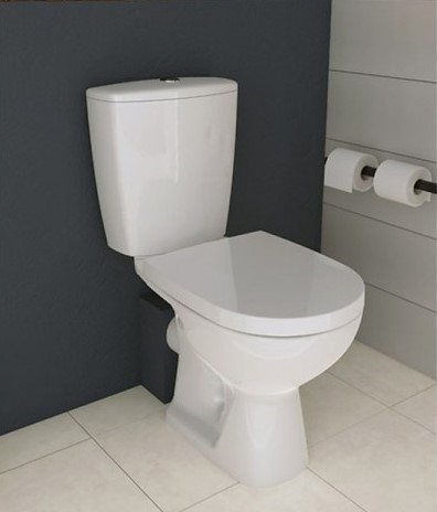 Унитаз компакт Cersanit Arteco 616 Clean On 011  с крышкой из дюропласта soft-close 2