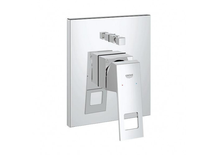 Смеситель однорычажный Grohe Eurocube для ванны, наружная часть 2 Смеситель однорычажный Grohe Eurocube для ванны, наружная часть 2
