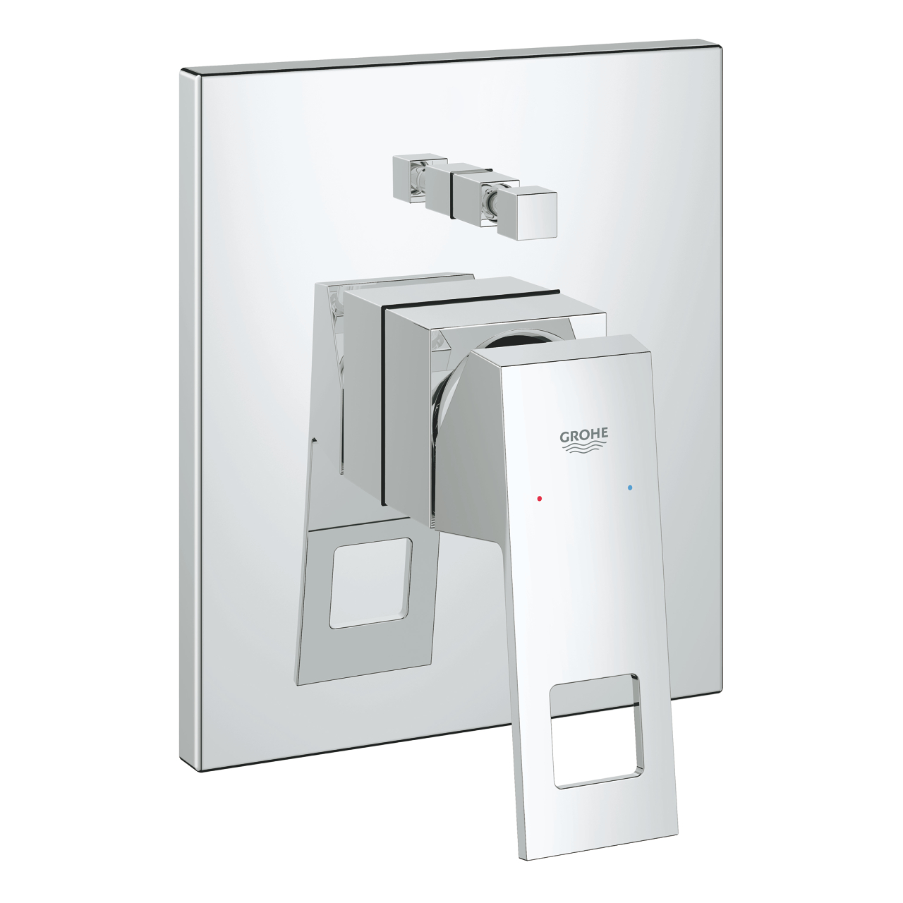Смеситель однорычажный Grohe Eurocube для ванны, наружная часть 1 Смеситель однорычажный Grohe Eurocube для ванны, наружная часть 1