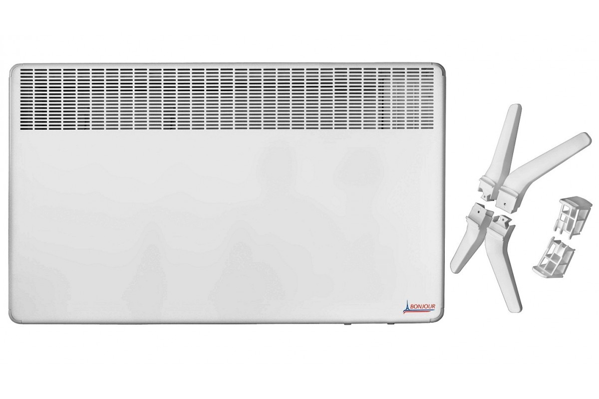 Конвектор Bonjour Turbo Heat 15 CEG BL-Meca Q1 1250 Вт із комплектом підставок 1