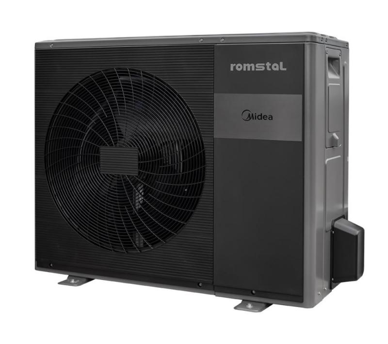 Тепловий насос повітря-вода Romstal Ecoheat від Midea 10 кВт 220 В 3