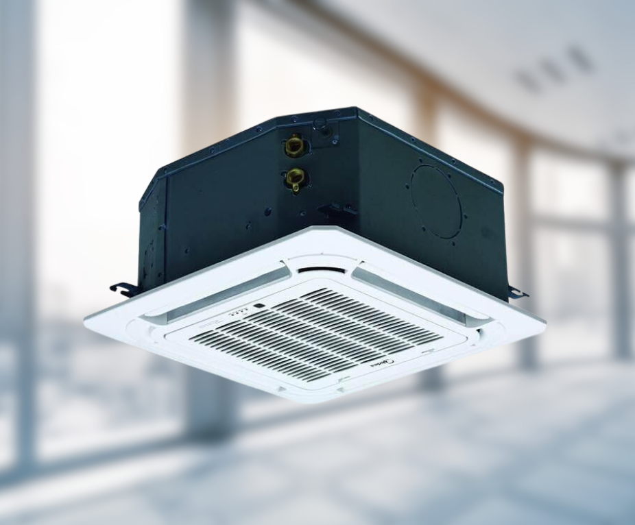 Фанкойл Midea кассетного типа двухтрубный MKD400 3.7kW/5kW 2