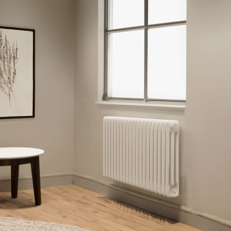 Радиатор дизайнерский Isan Atol C3 RAL 9001 450 мм боковое подключение (1 секция) 4