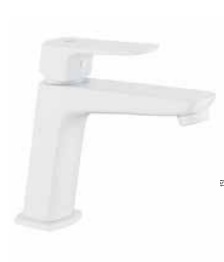 Смеситель MARRIOT для умывальника, белый цвет 1 Смеситель MARRIOT для умывальника, белый цвет 1