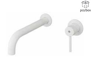 Смеситель скрытого монтажа SIRIO под умывальник белого цвета 1 Смеситель скрытого монтажа SIRIO под умывальник белого цвета 1