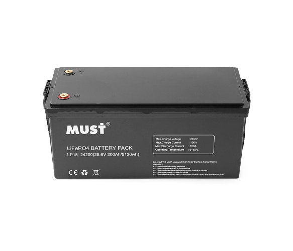 Литиевый аккумулятор Must LP15 25.6V 200Ah (A) 5 кВт/час 2