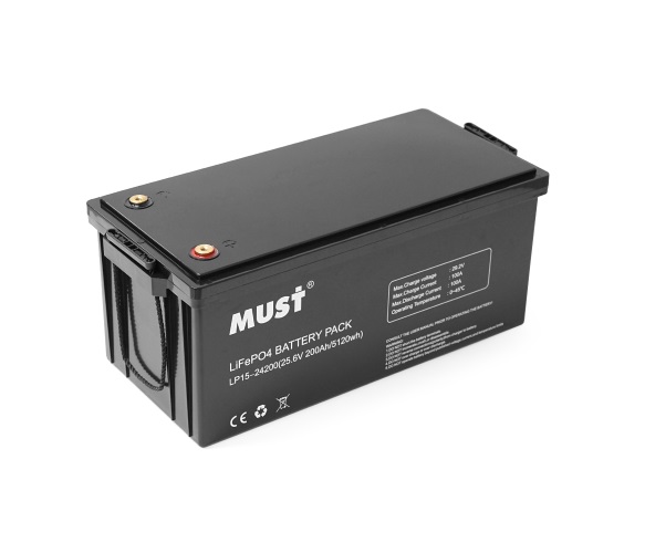 Литиевый аккумулятор Must LP15 25.6V 200Ah (A) 5 кВт/час 1
