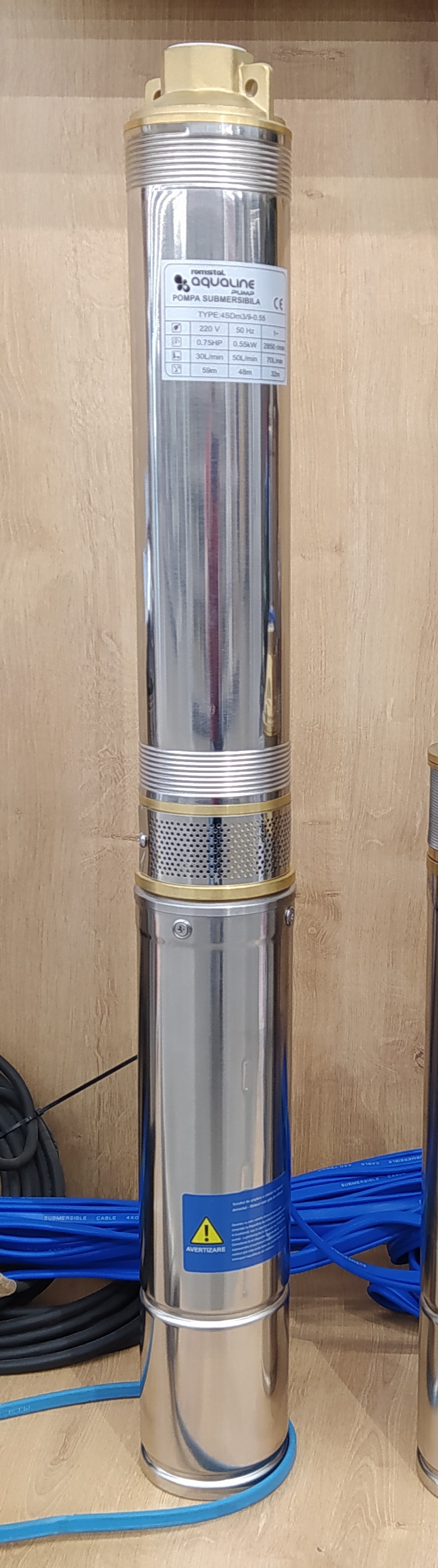 Насос свердловинний Romstal AquaLine 4SDm 2/19-1.1 1