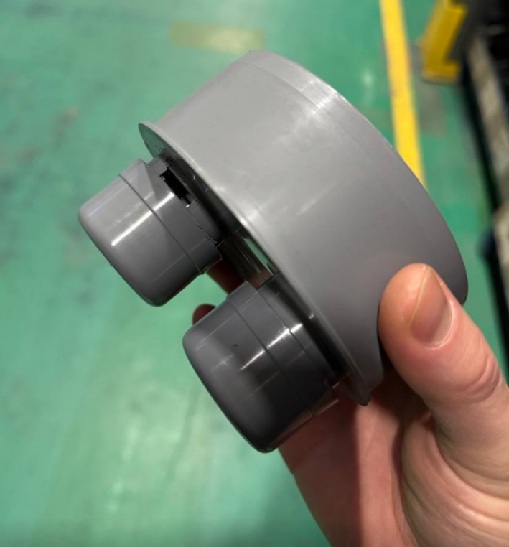 Повітряний клапан/ аератор ІнсталПласт 110 мм без решітки 2