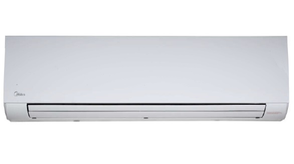 Фанкойл  Midea настенного типа MKG-500 со встроенным байпас-клапаном и пультом ДУ 4.01kW/4.39kW 1