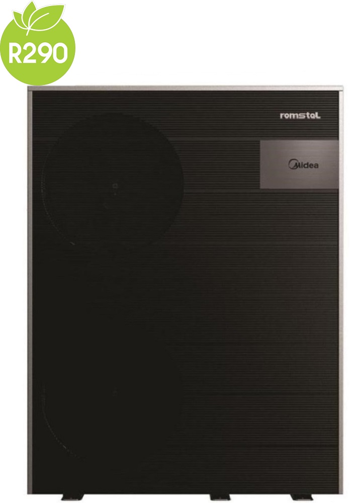 Тепловой насос воздух-вода моноблок Romstal EcoHeat 500 R290, 35 кВт 380В 1