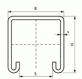 Профиль монтажный 41M Walraven BUP RapidStrut 6м 2