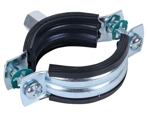 Хомут Walraven 2S з гумовою ізоляцією M8/10 D 62-67 мм 1 Хомут Walraven 2S з гумовою ізоляцією M8/10 D 62-67 мм 1