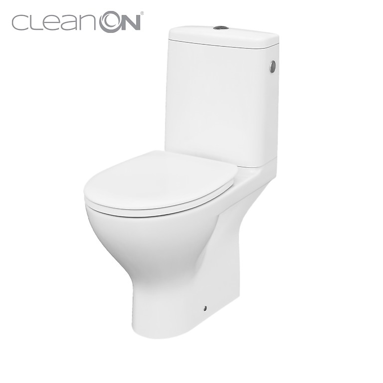 ​Унітаз-компакт Cersanit Moduo 649 CleanOn з дюропластовим сидінням Slim Soft Close 1