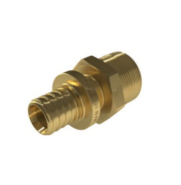 Соединитель латунный Kan-therm UltraLine 32х1 Соединитель латунный Kan-therm UltraLine 32х1