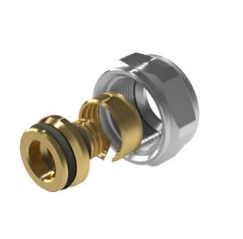Соединитель латунный конусный Kan-therm UltraLine 16х3/4