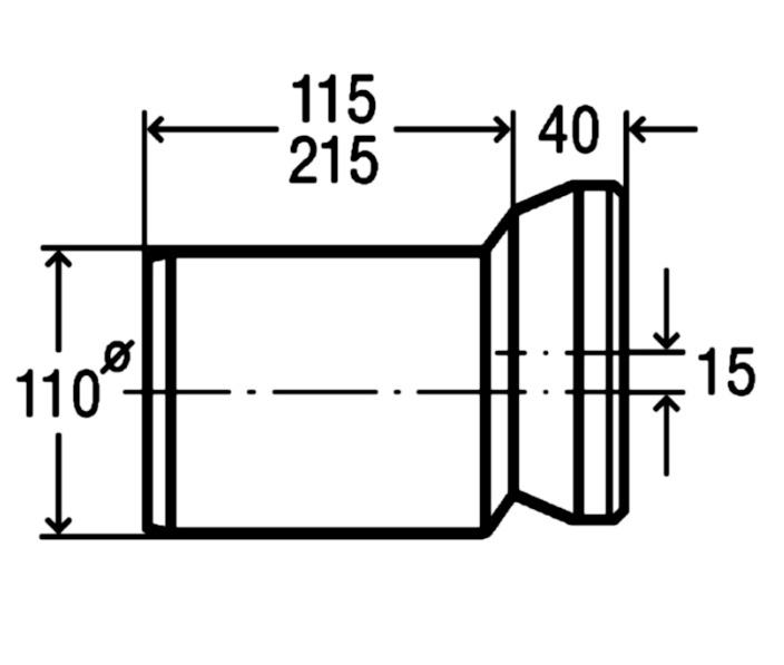 Отвод прямой Viega с эксцентриком 3815.1 2 Отвод прямой Viega с эксцентриком 3815.1 2