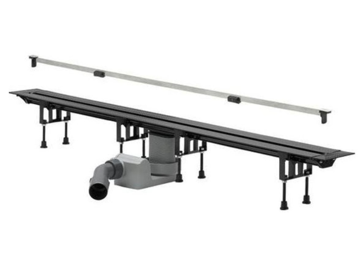 Душевой лоток Advantix Vario, корпус произвольно укарачиваемый 300-1200 мм 1