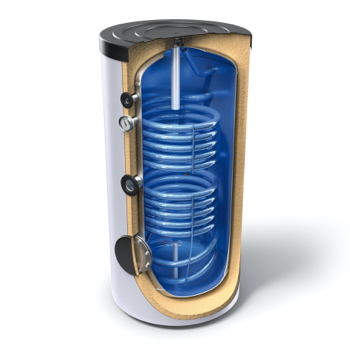 Бойлер косвенного нагрева TESY EV10/7S230065, напольный, 300л, с двумя змеевиками 1,21+0,85м2 1
