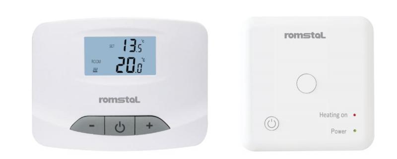 Добовий термостат, Romstal 300, бездротовий, RWT15 1