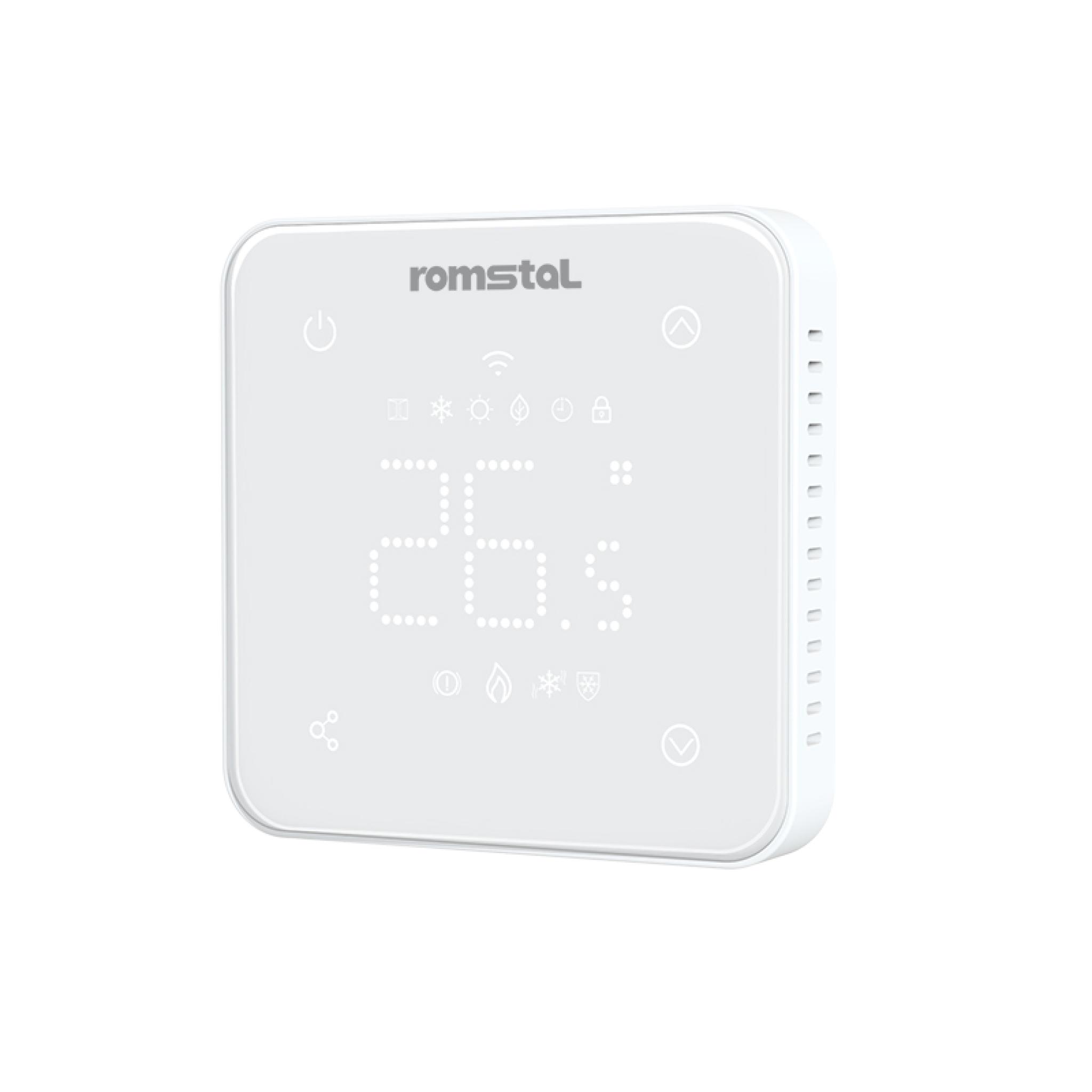 Терморегулятор програмований Romstal Ecoheat  500 HT-22 Wi-Fi  для теплої підлоги 1