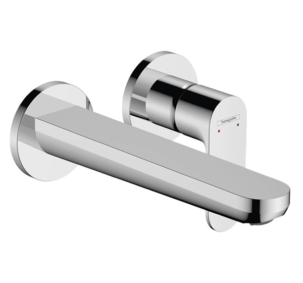 Наружная часть смесителя Hansgrohe для раковины со стены (отдельно скрытая часть) 1