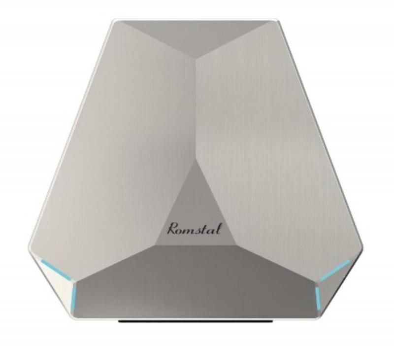 Сушилка для рук Romstal Triangle хромированная 1