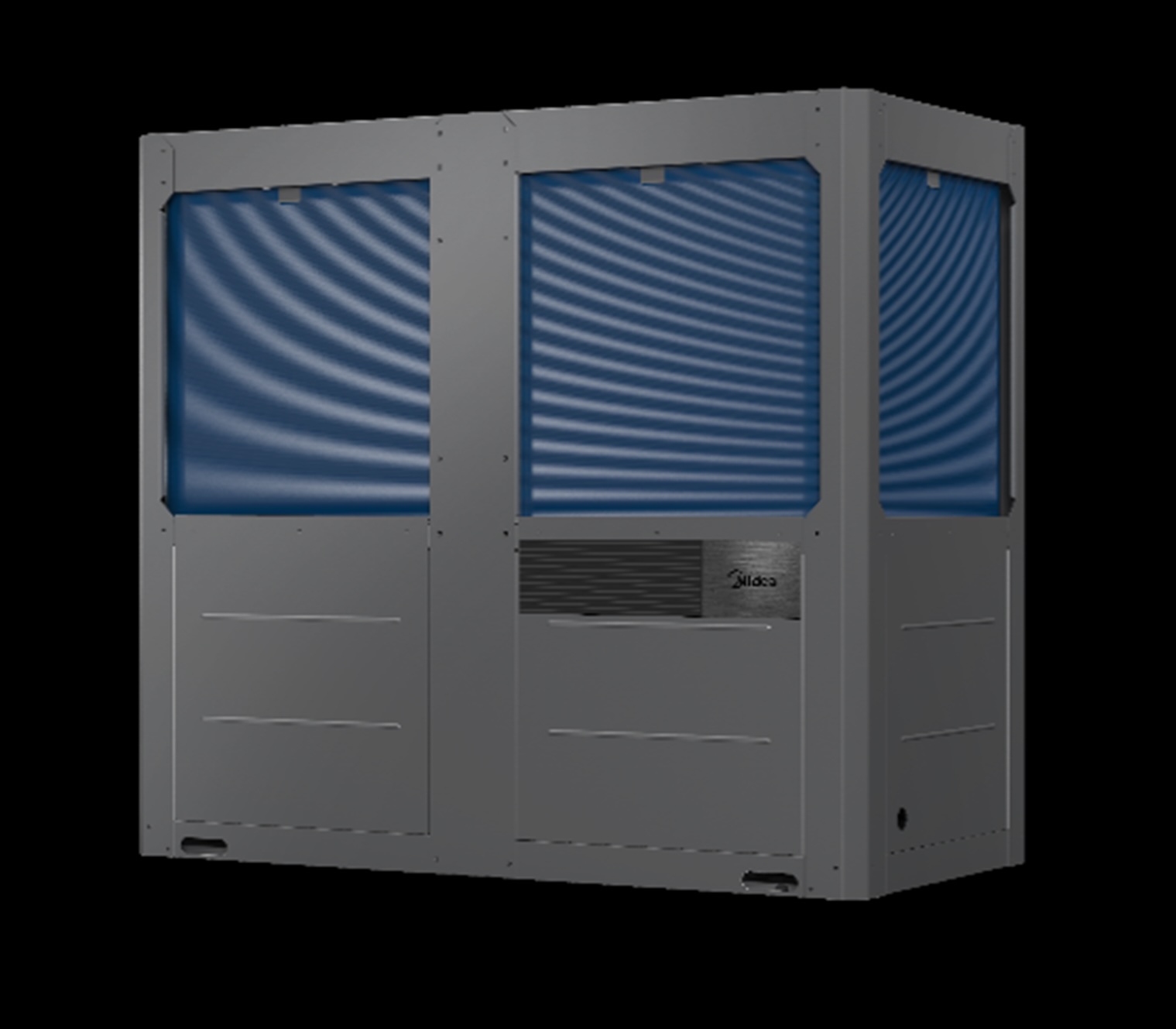 Тепловий насос повітря-вода Romstal EcoHeat 500 R290 моноблок 70 кВт 380В 1