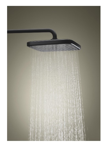 Душевая система с термостатом Grohe Tempesta System 250 Cube для настенного монтажа 3