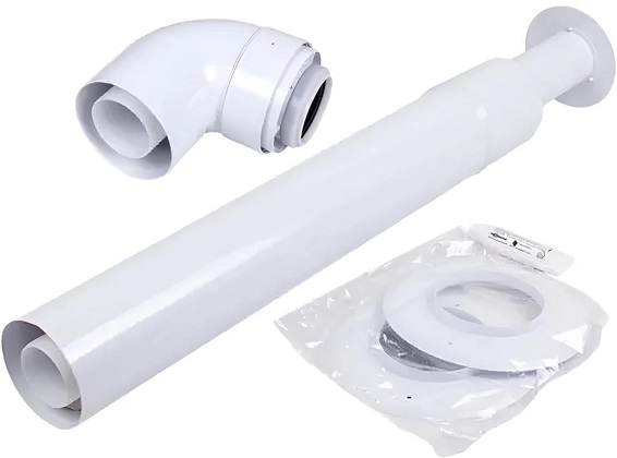 Пакет котел Viessmann Vitodens 050-W BOHA 25 кВт с бойлером 200 л, датчиком и дымоходом 3