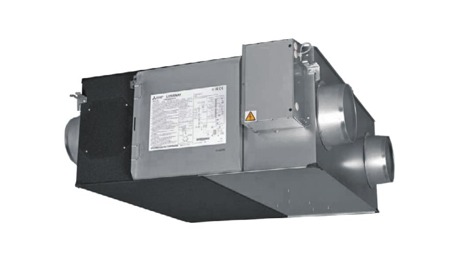 Приточно-вытяжная установка Mitsubishi Electric Lossnay LGH-50RVX3 500 м3 горизонтальная 1