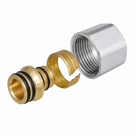 Резьбовое соединение для многослойных труб Romstal Ecoheat 16,2,0 х 3/4