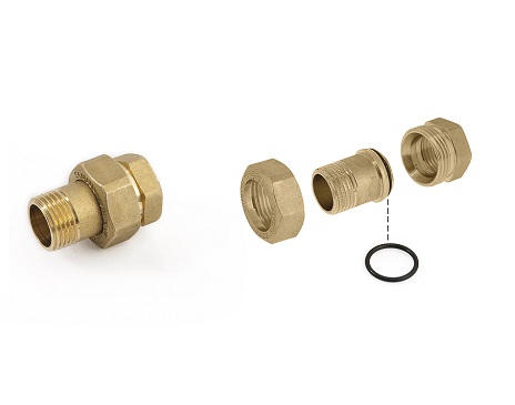 ​​Американка пряма General Fittings 1 1/4
