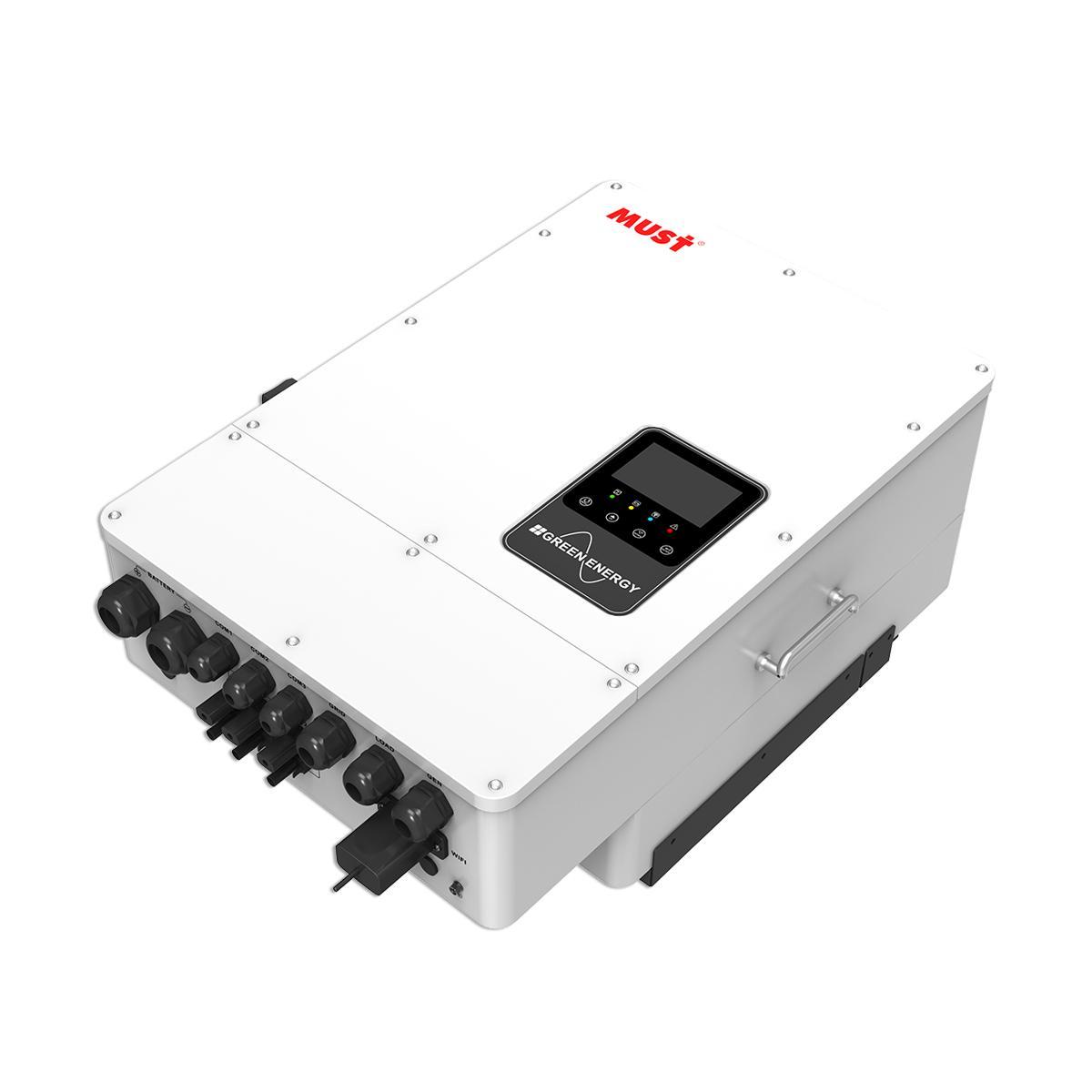Гібридний трифазний інвертор Must PH11, 16 кВт 48В PV450V 2х MPPT 120A Wi-Fi 2