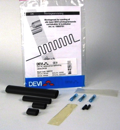 Соединительный набор с концевой муфтой для саморегулирующихся кабелей DEVI 1