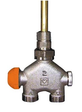 HERZ-VUA-40 проходной, для двухтрубных систем, 150/11 1