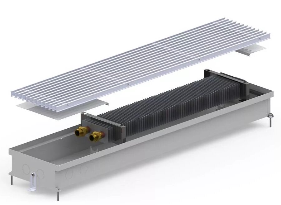 Конвектор внутрип. C-(Inox) 230/3000/120 Carrera 1